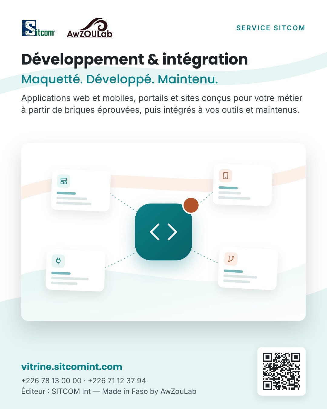 Affiche developpement integration