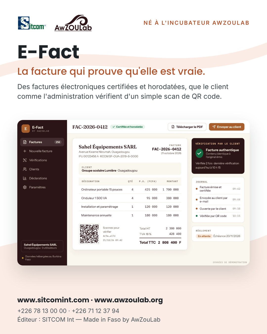Affiche e fact