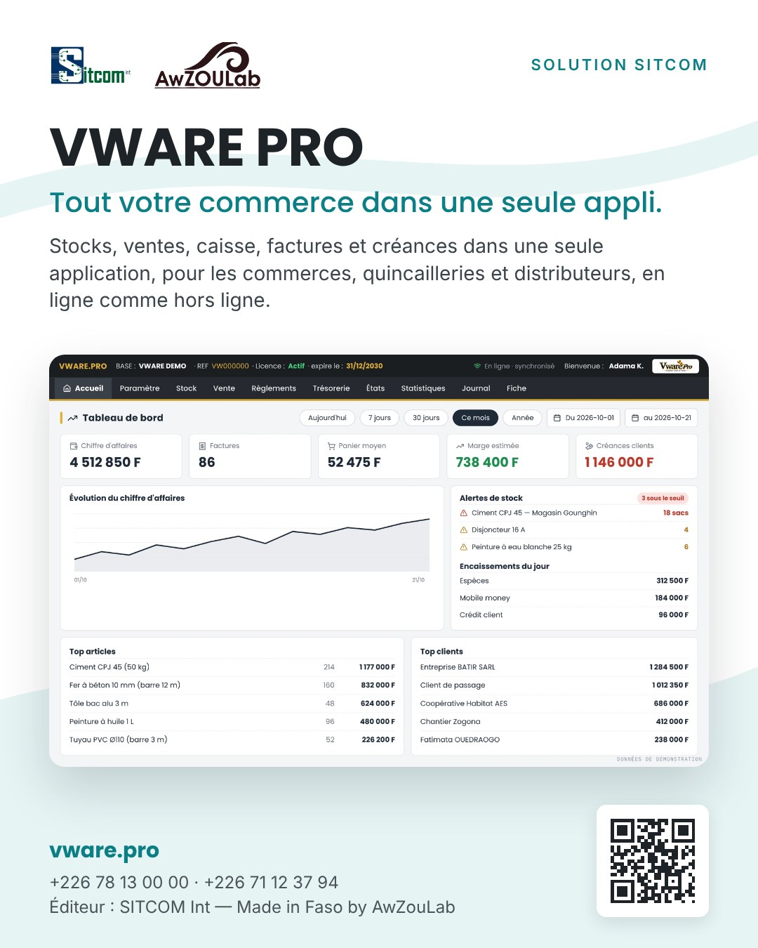 Affiche vware pro