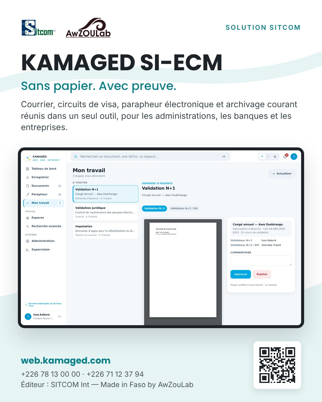 Affiche kamaged