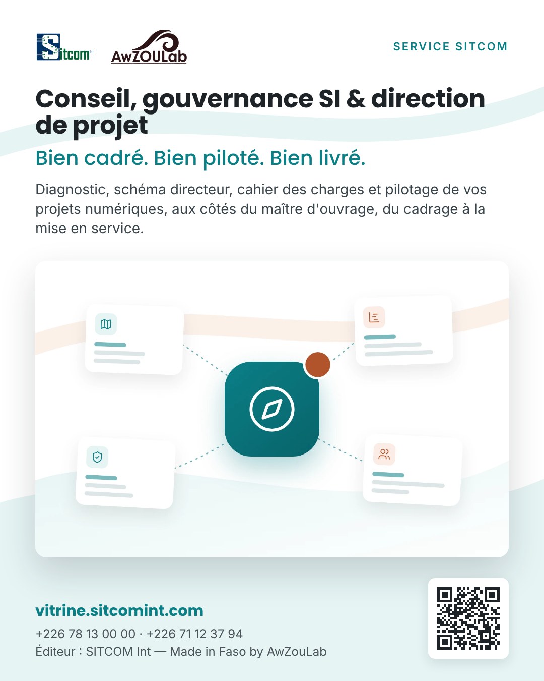 Affiche conseil gouvernance si