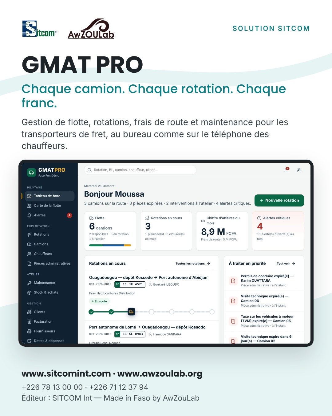 Affiche gmat pro