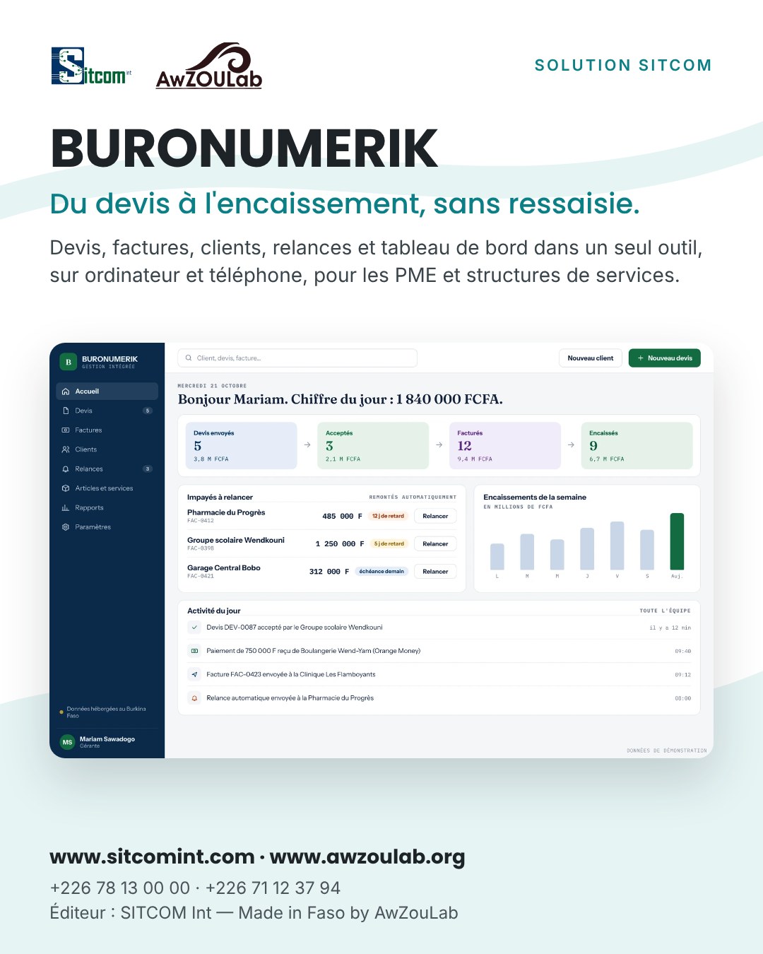 Affiche buronumerik