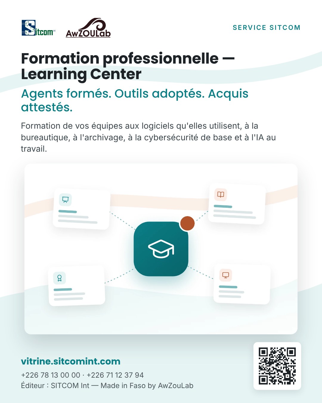 Affiche formation professionnelle
