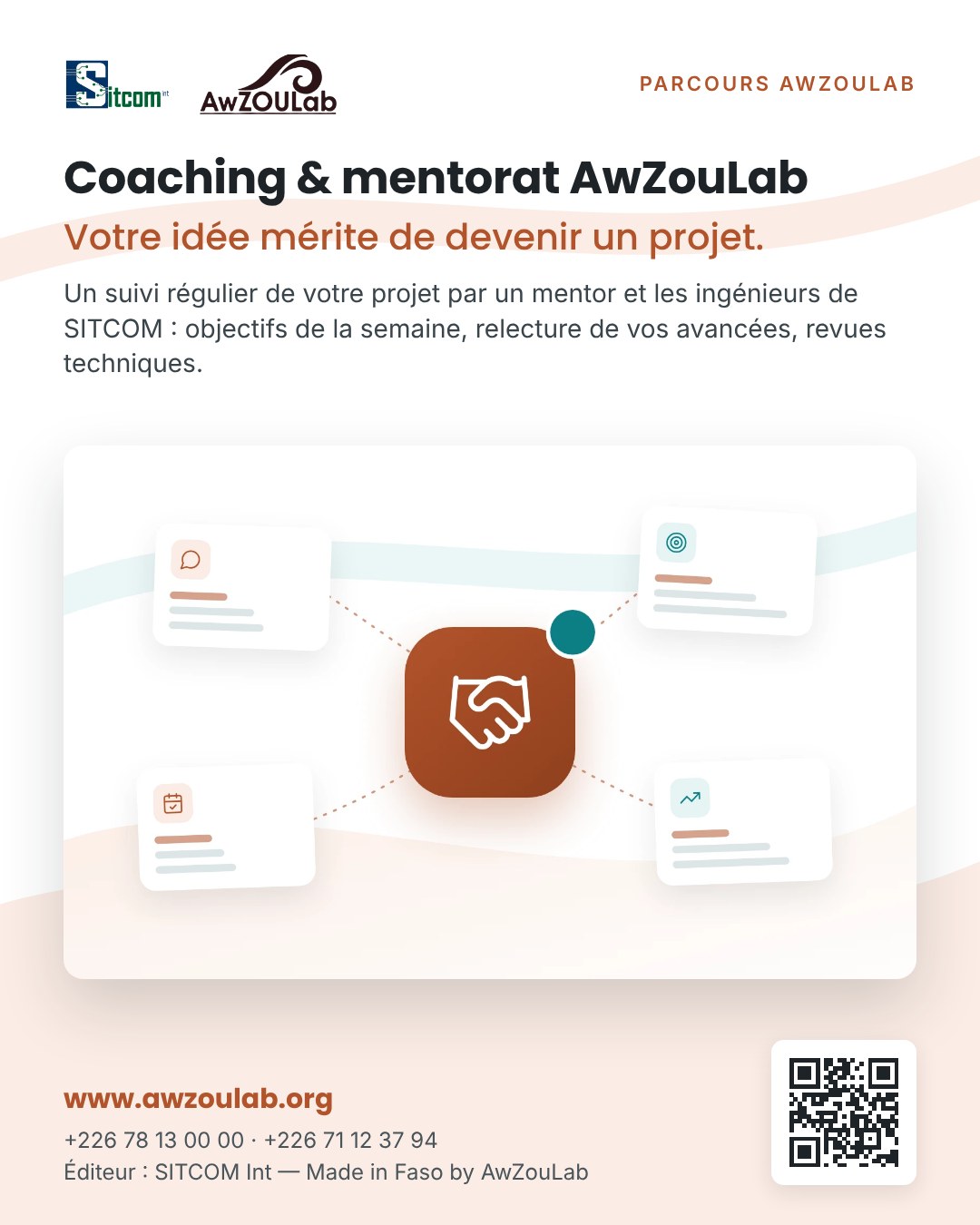 Affiche awzoulab coaching