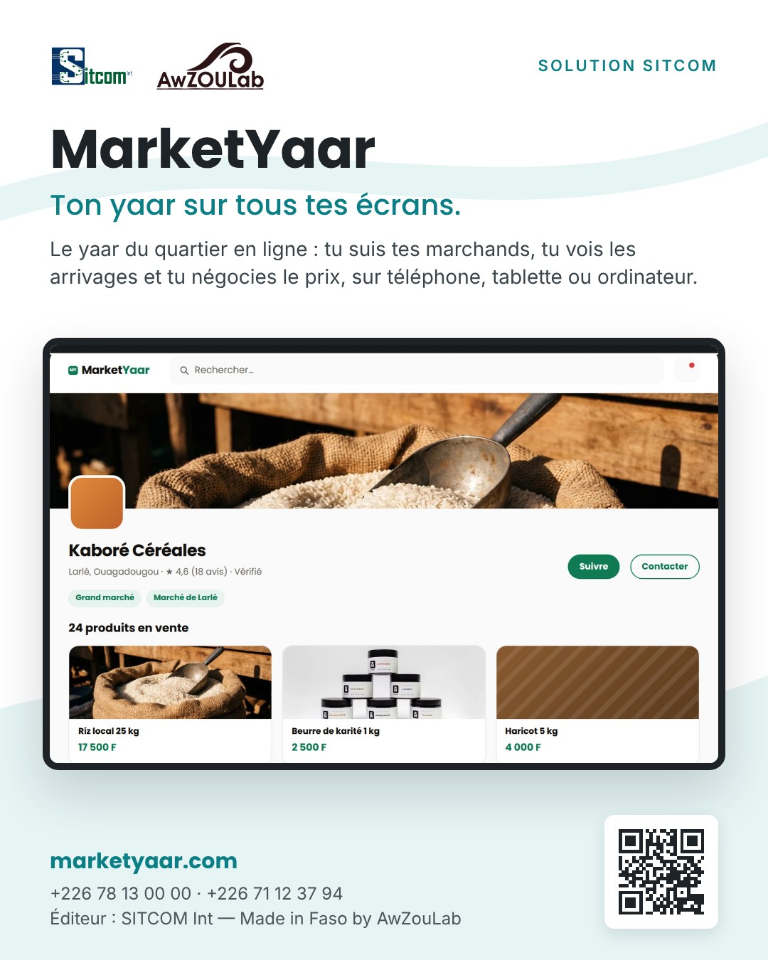 Affiche marketyaar